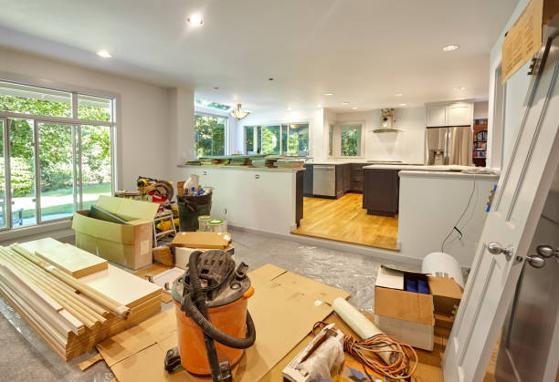 Professional Kitchen Island Installation technician working in Glenolden, PA